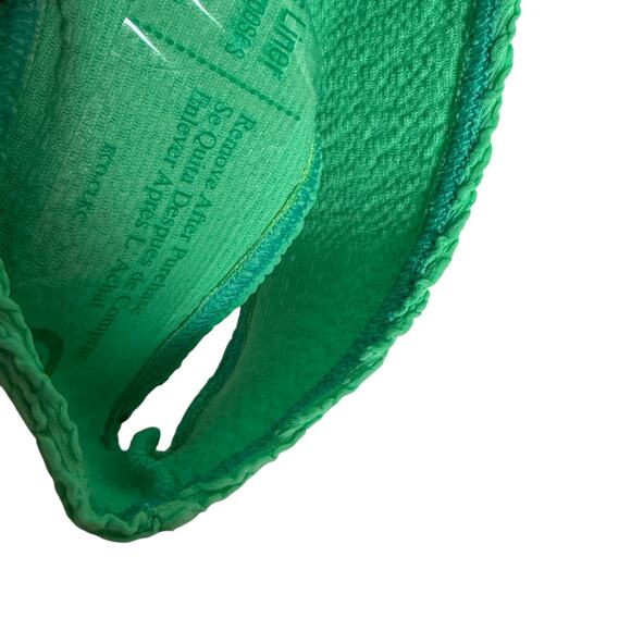 Bond Eye Rico Green One Shoulder Cut Out One Piece Crinkle Swimsuit One Size - Picture 8 of 9